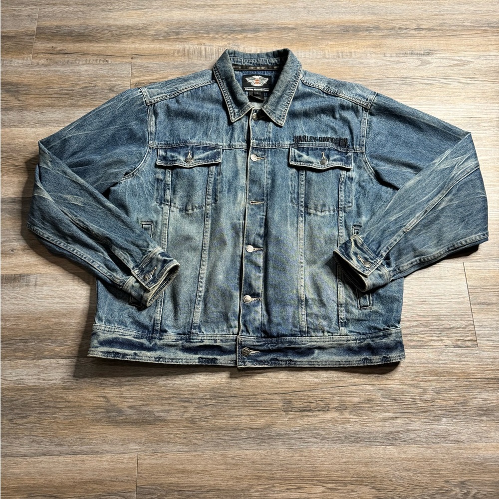 Harley-Davidson Blue Denim Jacket